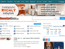 Tablet Screenshot of benesovdnes.cz